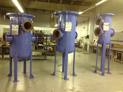 Custom Fabrication Services of an Inline Filtration Vessel